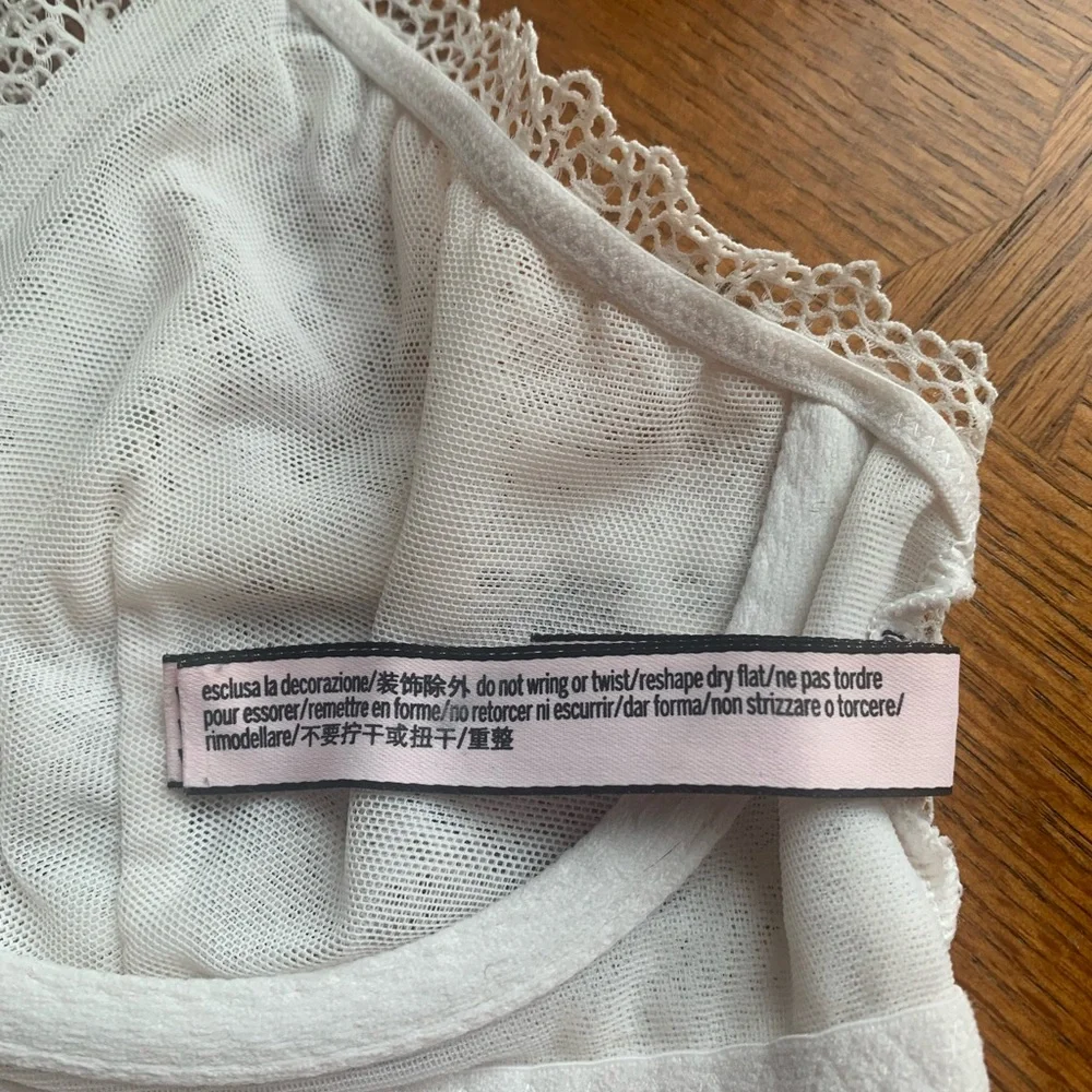 VICTORIA'S SECRET
High-Neck Crochet Lace Bralette - Picture 12 of 12